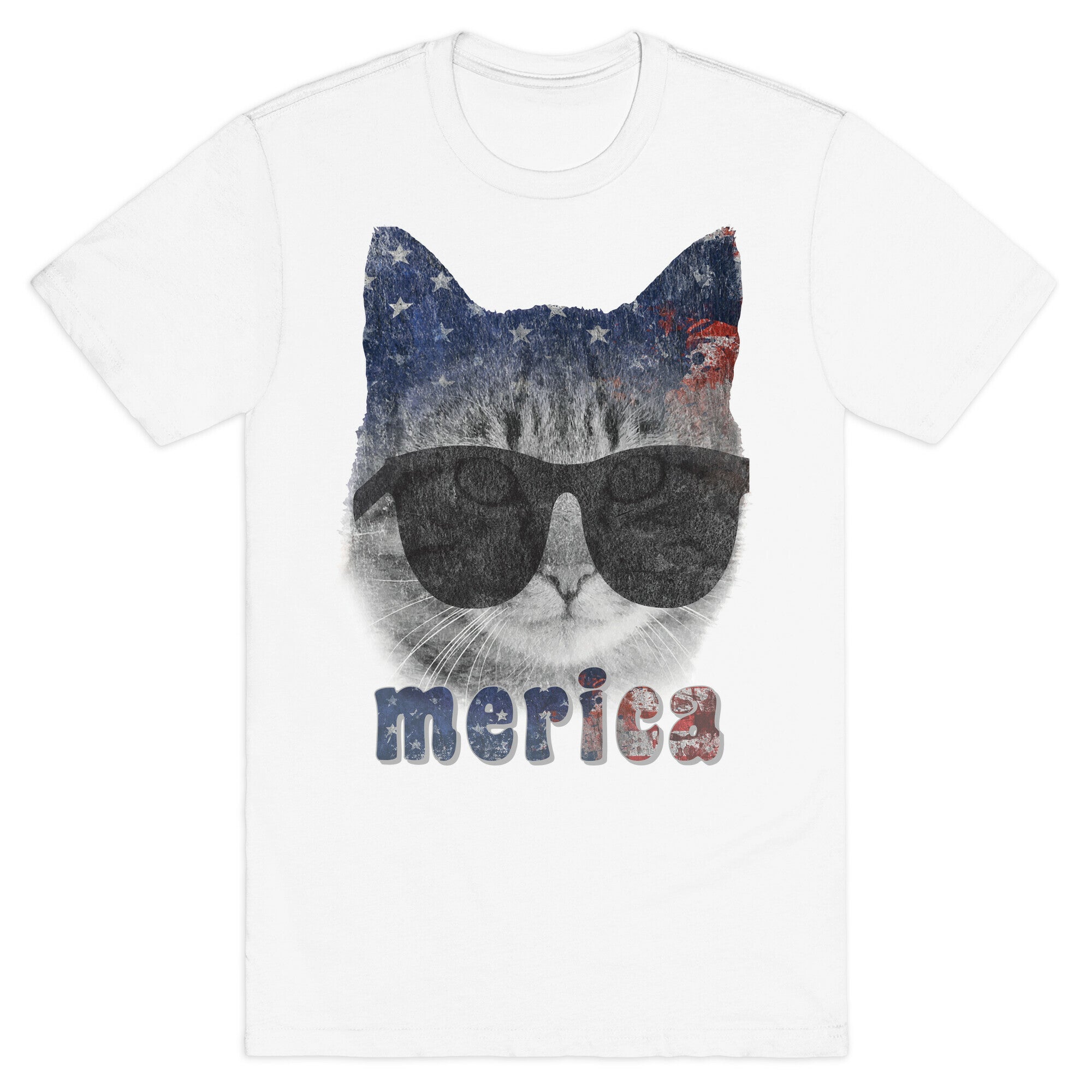 Merica Cat T-Shirt